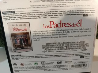 DVD Los Padres de Ella y de Él
