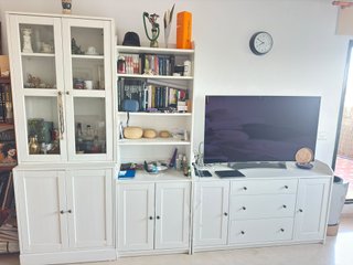 Mobiliario salón completo con TV curvado 55