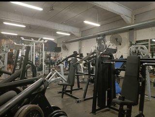 Lote de máquinas de gimnasio
