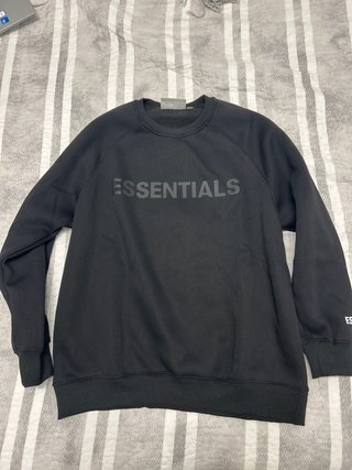 Sudadera Essentials Negra