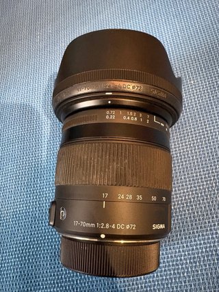 Sigma 17-70mm F2.8-4 DC Macro Obiettivo