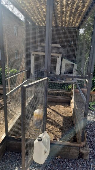 Voladera para pájaros o gallinas