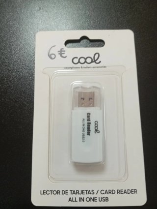Lector de Tarjetas Cool USB 2.0