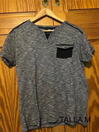 Camiseta Hombre Cremallera Talla M
