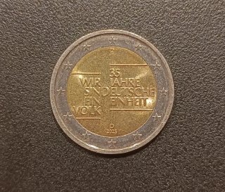 Moneda 2 euros Alemania 2025