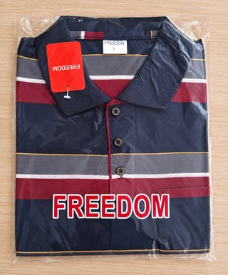 Polo Feedom in cotone a righe