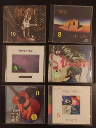 CDs de rock
