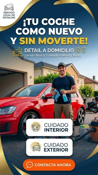 Detailing coche