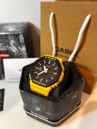 Reloj Casio G-Shock Amarillo y Negro