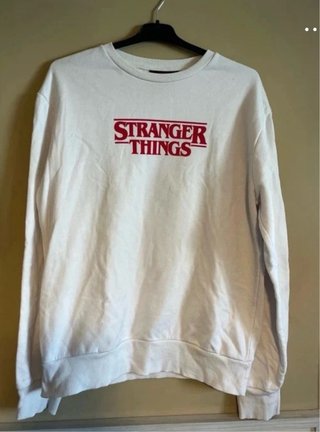 Sudadera Stranger Things Blanca