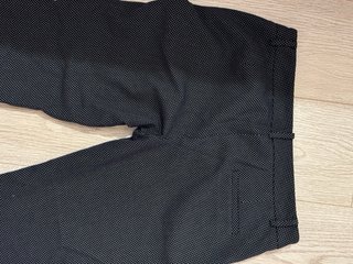 Pantalón recto de lunares Zara