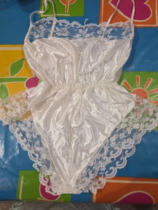 Body Blanco con Encaje talla 2