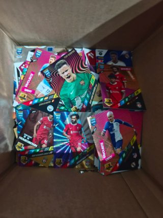 Lote 2 albums y caja 400 Cartas