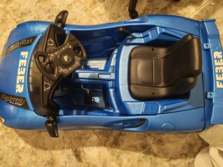Coche Eléctrico Infantil Feber Azul