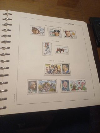Colección Sellos España 1983 en Álbum Edifil