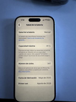 iPhone 16 Pro Dorado