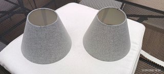 2 Pantallas para Lámpara de Mesa
