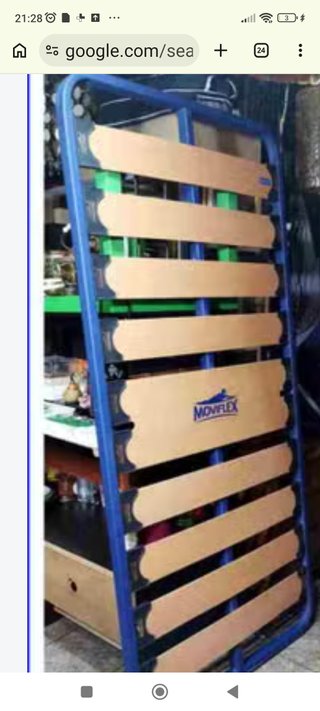 Somier Moviflex 1.35 con patas