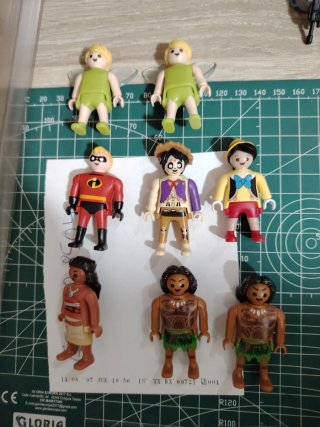 Set de 8 Figuras Disney