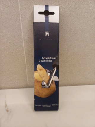 Pelador Monopol con Hoja de Cerámica
