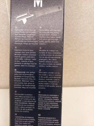 Pelador Monopol con Hoja de Cerámica