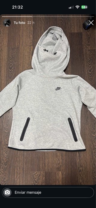 Sudadera Nike Tech Gris