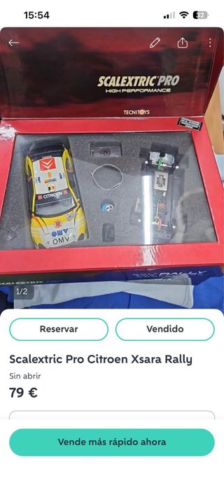 Scalextric Pro Citroen Xsara Rally