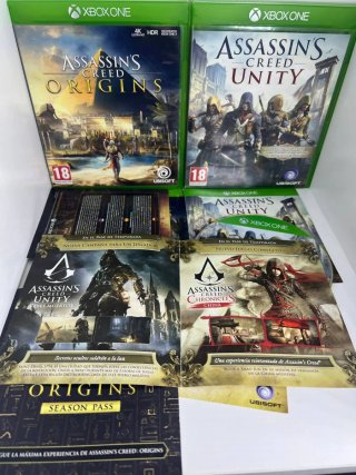🇪🇦Pack Assassin's Creed Unity + Origins Xbox One