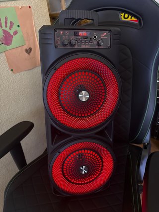 Altavoz portátil CBS 8021 con Bluetooth y Karaoke
