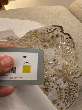 Manteletas de Fallera en Oro