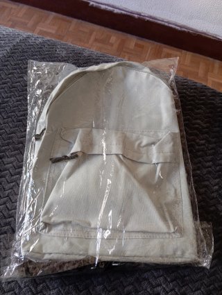 Mochila beige
