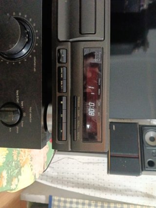 Conjunto Technics Amplificador y CD
