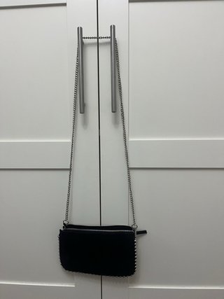 Bolso Zara Negro con Tachuelas