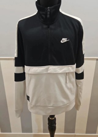 Sudadera Nike Vintage Blanco y Negro