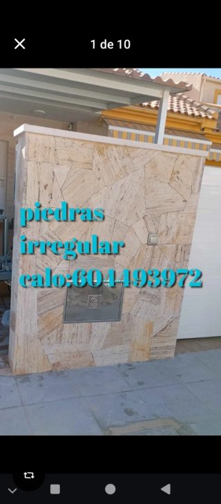 Revestimiento de Piedra Natural para Pared