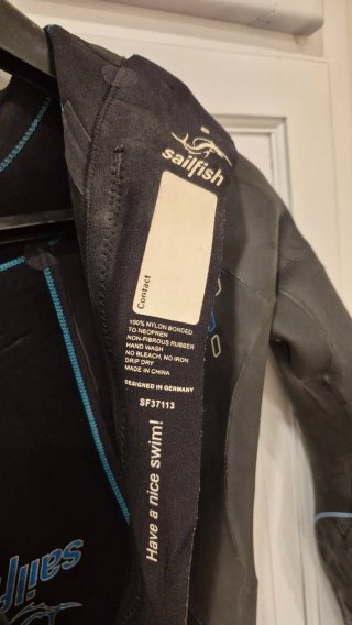 Traje neopreno Sailfish One 1,75m