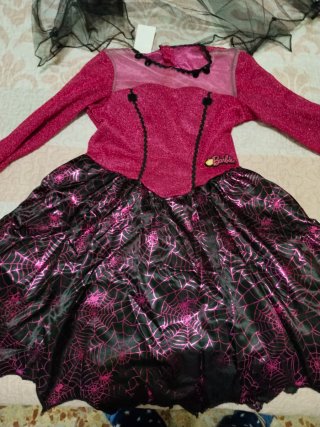 Disfraz Barbie Fashion  bruja 8 años