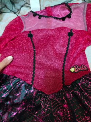Disfraz Barbie Fashion  bruja 8 años