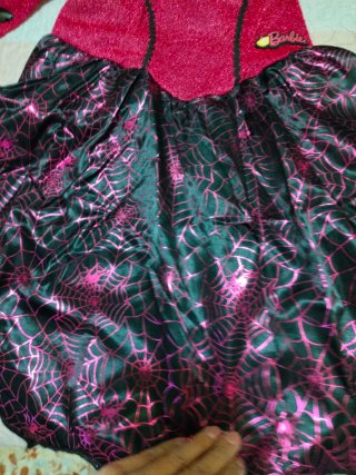 Disfraz Barbie Fashion  bruja 8 años