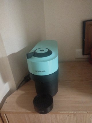Macchina da caffè Nespresso Vertuo Pop Krups Menta