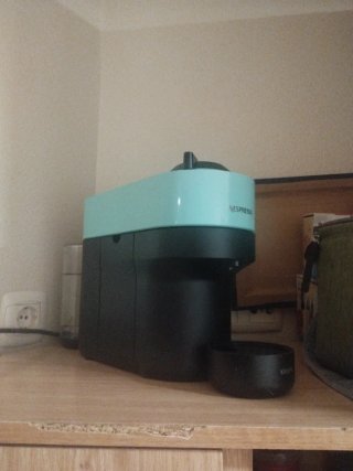Macchina da caffè Nespresso Vertuo Pop Krups Menta