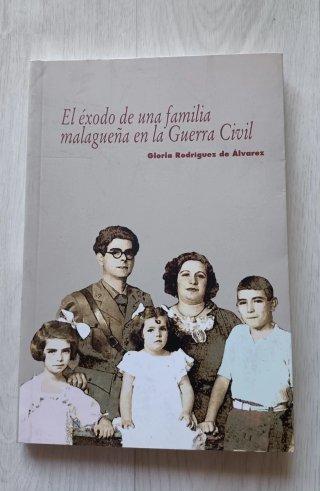 Libro El exodo de una familia en la guerra civil