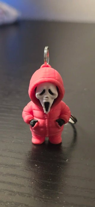 Portachiavi Ghostface Scream
