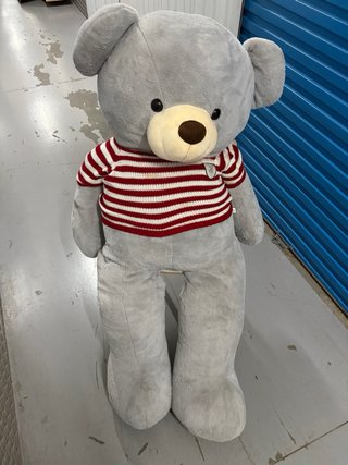 Oso Peluche Gigante Gris