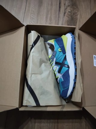 Botines Munich Azul y Verde