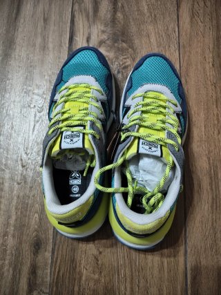 Botines Munich Azul y Verde