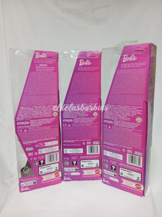 Lote 3 Barbie Fashionistas con scatola. NON SI CAMBIANO