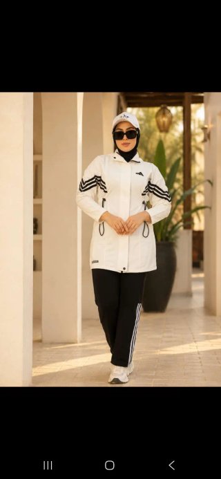 Chándal Adidas Mujer Blanco y Negro