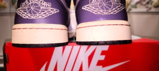 Nike Jordan 1 Low Rosa y Morado