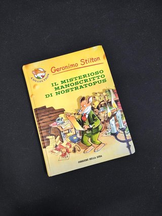 Libro Geronimo Stilton Il Misterioso Manoscritto